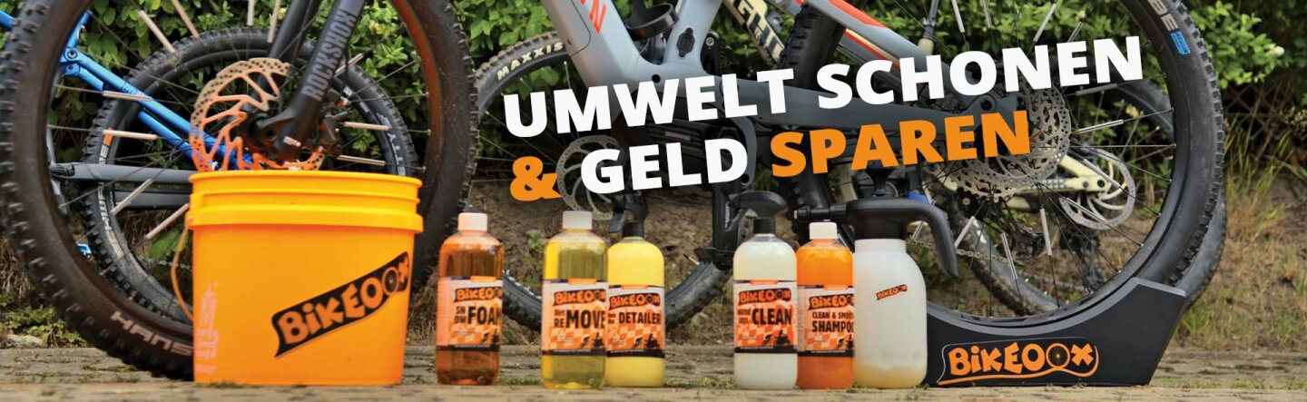 BIKEOOX - Umwelt schonen und Geld sparen!