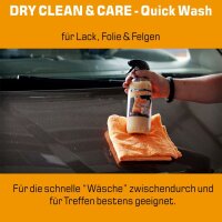 1L Dry Clean & Care Quick Wash für Lack und Folie
